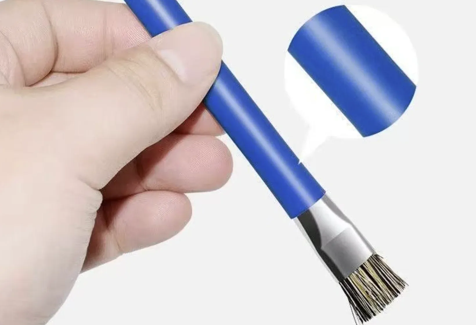 Brosse antistatique à double extrémité pour le nettoyage de circuits imprimés, réparation de cartes mères de téléphones et d'ordinateurs 3