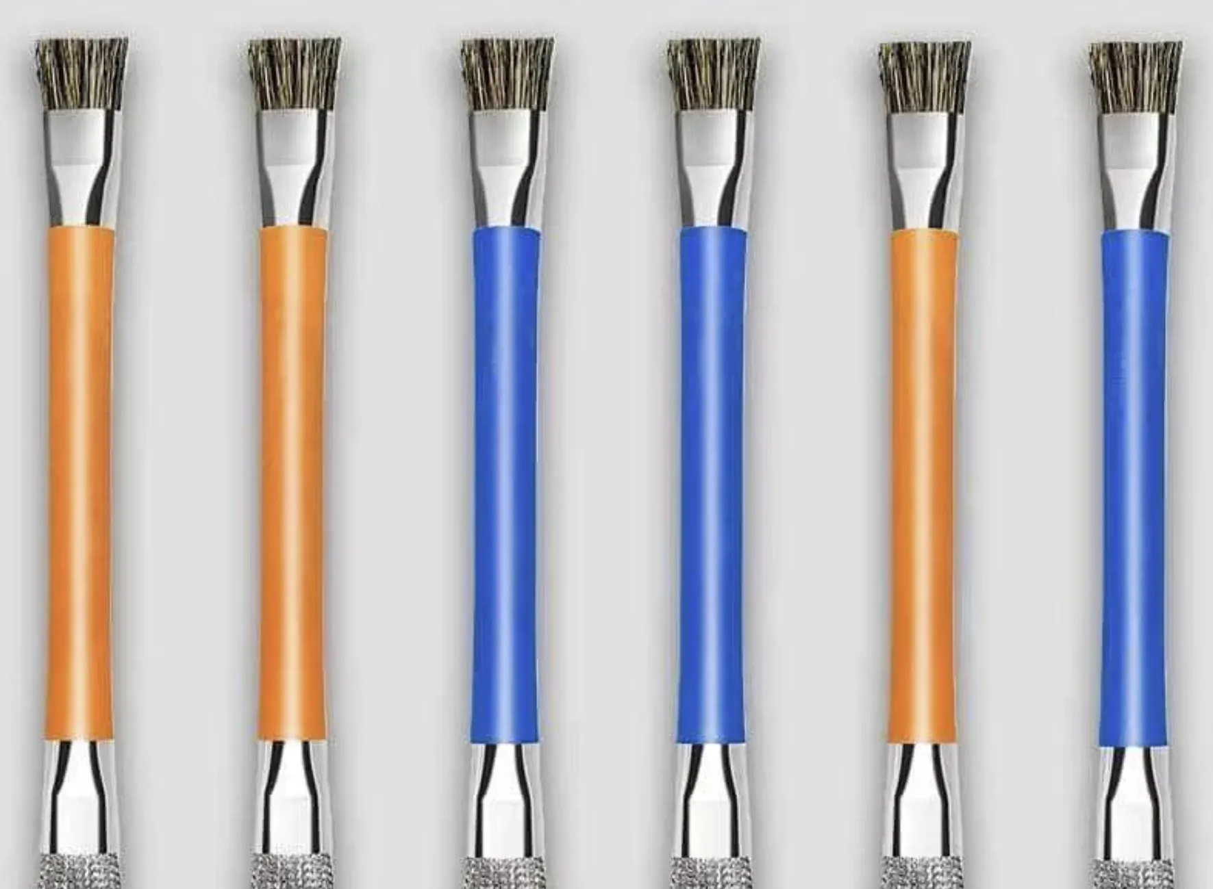 Brosse antistatique à double extrémité pour le nettoyage de circuits imprimés, réparation de cartes mères de téléphones et d'ordinateurs - Image 1