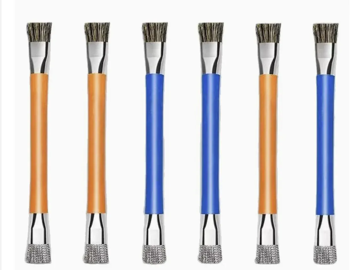 Brosse antistatique à double extrémité pour le nettoyage de circuits imprimés, réparation de cartes mères de téléphones et d'ordinateurs 6