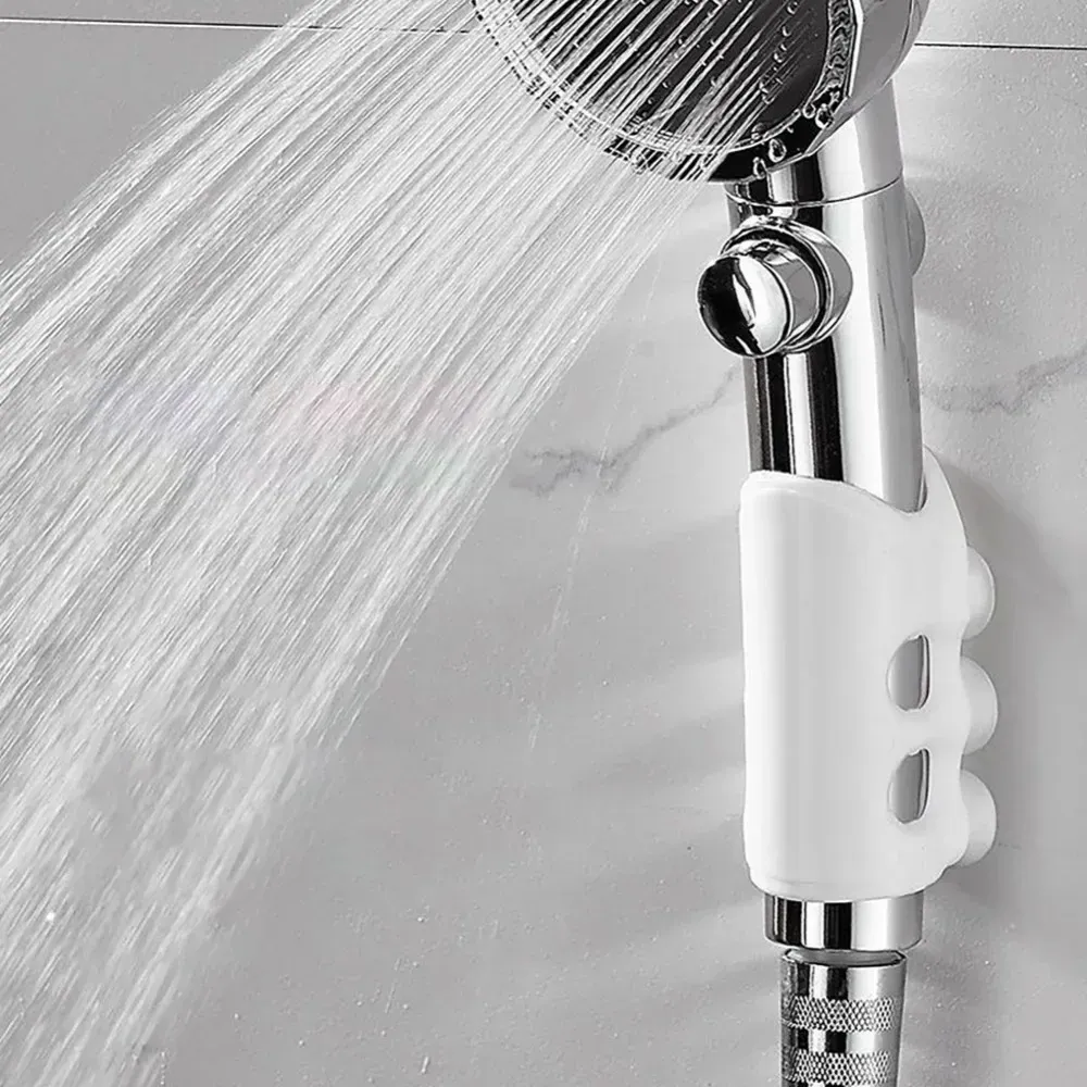 Détail du support de pommeau de douche réglable