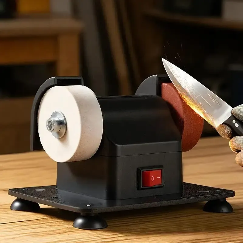 Wait — the source title is already in French. Here is a cleaned-up, professional version:

Affûteur de couteaux professionnel compact, rapide, pour l'affûtage et le polissage des couteaux de cuisine et des ciseaux 4