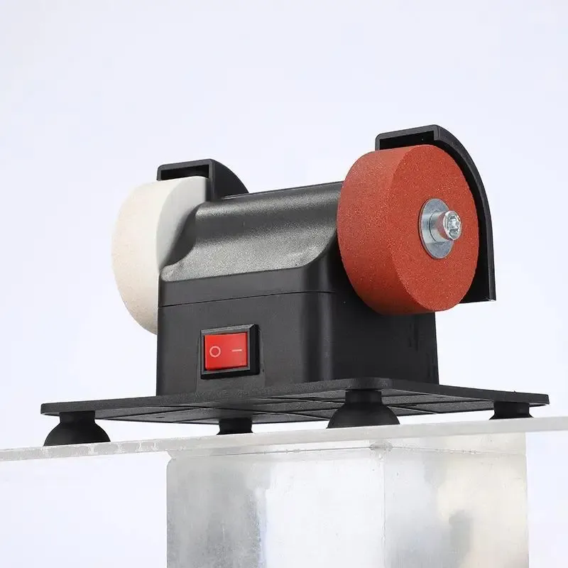 Affûteuse de table électrique, affûtage d'un couteau de cuisine