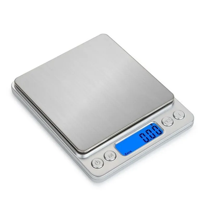 Balance de précision avec plateau, vue de face