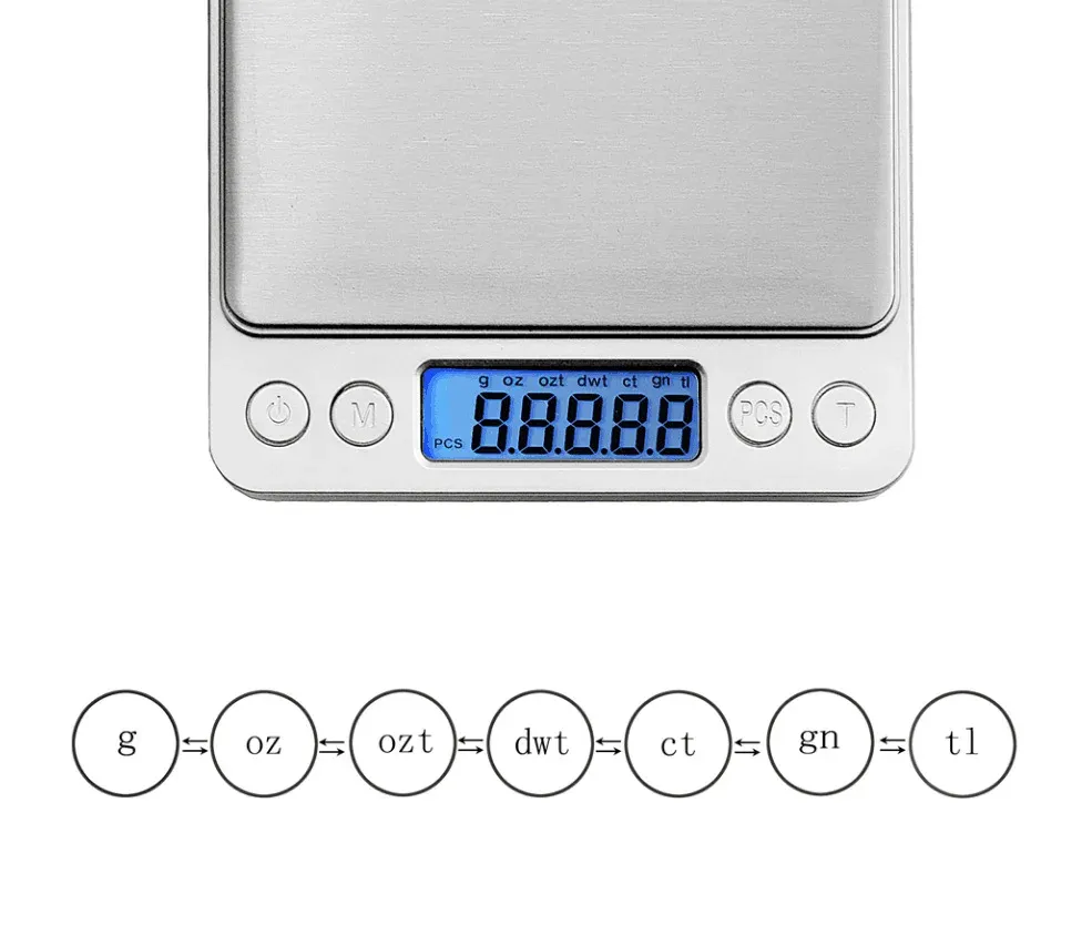 Balance de poche dans son format compact