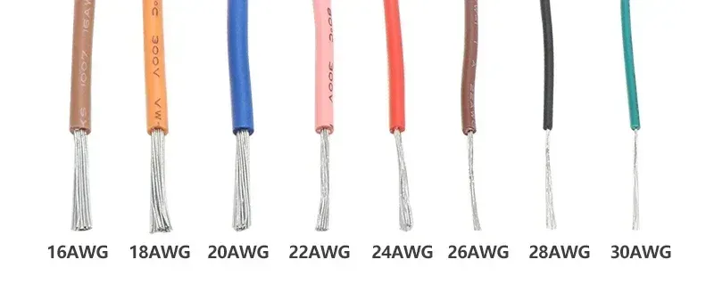 Détail des couleurs disponibles