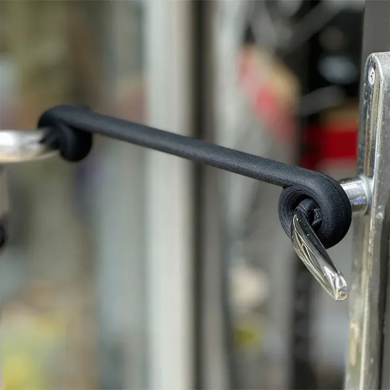Stabilisateur de porte-fenêtre, crochet d'aération pour porte de balcon, butée anti-rayures, support de porte coulissante double, aération de porte de balcon 4