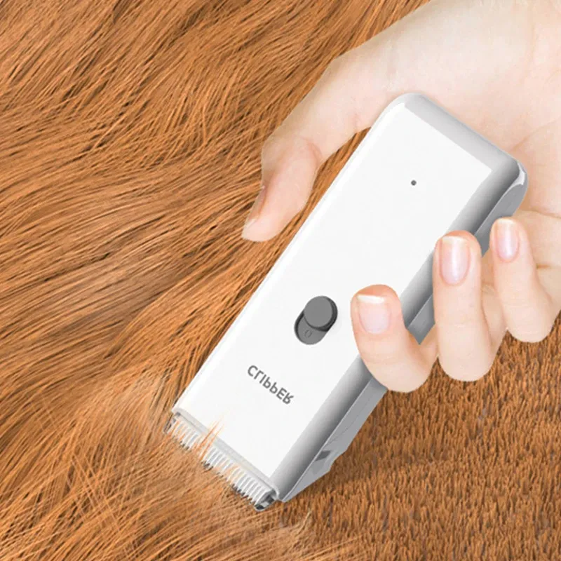 Tondeuse sans fil rechargeable pour chien et chat, faible bruit, usage professionnel - Image 1