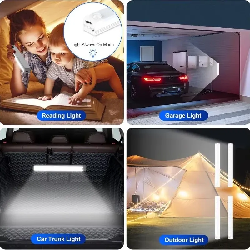 Lampe LED sans fil, ambiance nocturne