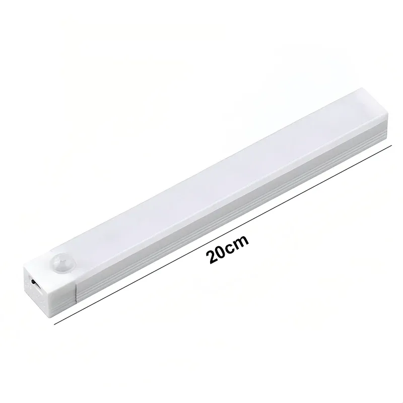 Veilleuse LED sans fil à détecteur de mouvement, rechargeable par USB, pour armoire, escalier et cuisine 8