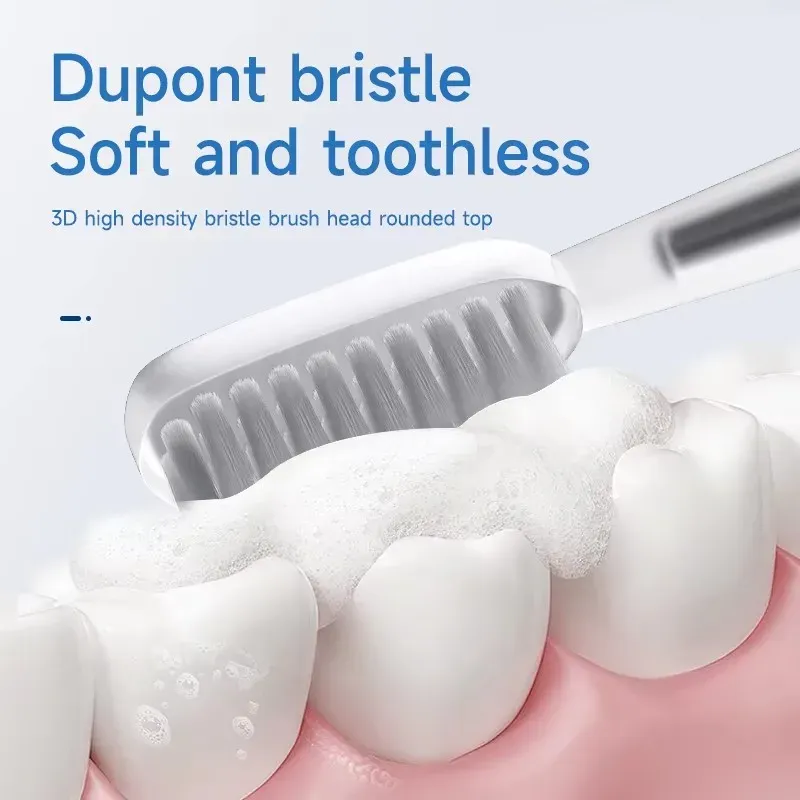 Brosse à dents électrique pour femme, tête fine, poils souples DuPont, collection Pure Beauty 5