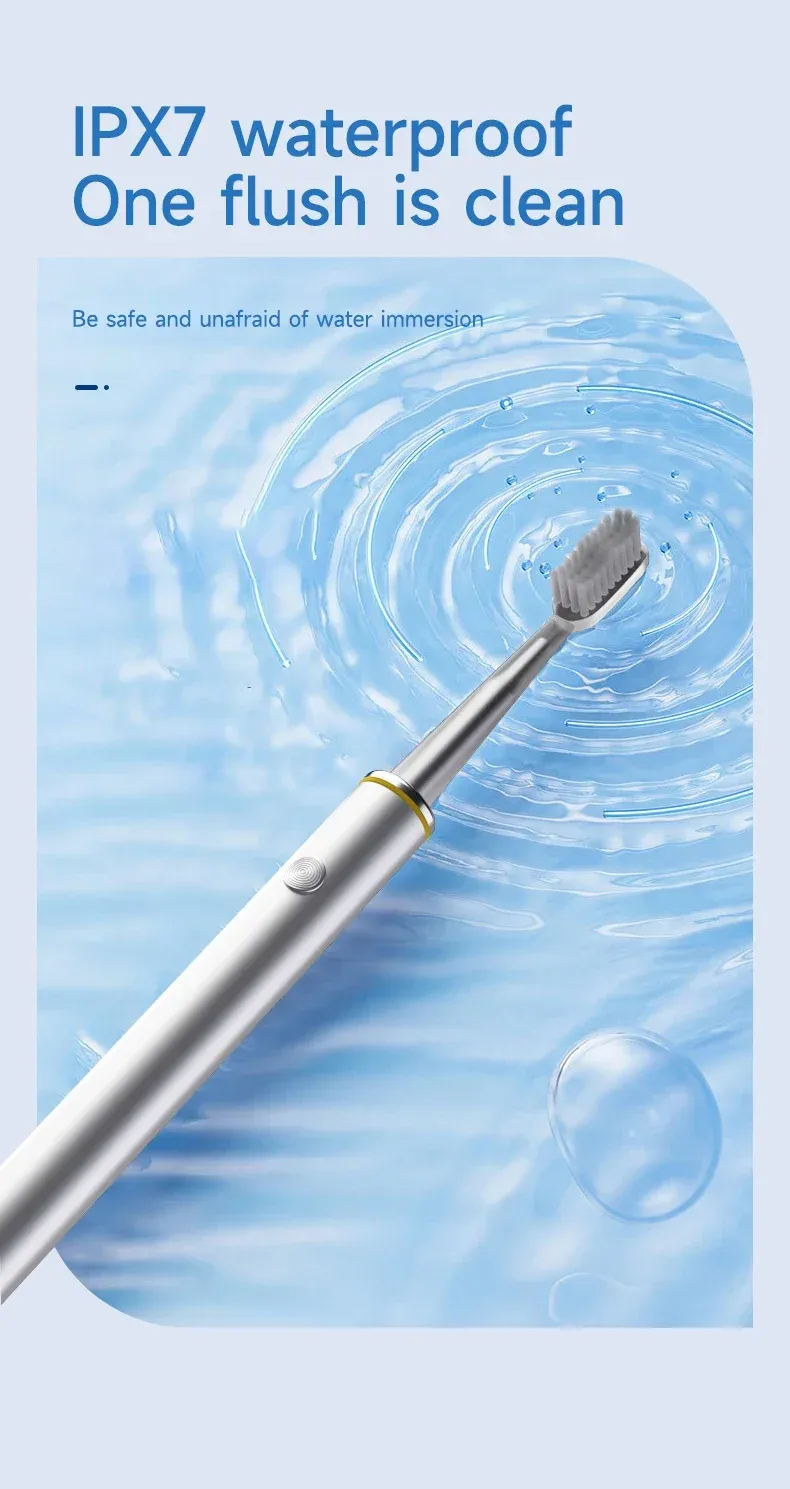 Brosse à dents électrique sonique, utilisation au quotidien
