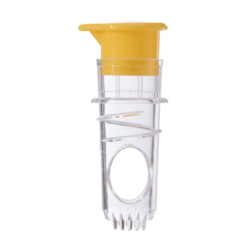 Presse-citron manuel portable en plastique, réutilisable et lavable, avec filtre intégré, pour la maison et les voyages 8