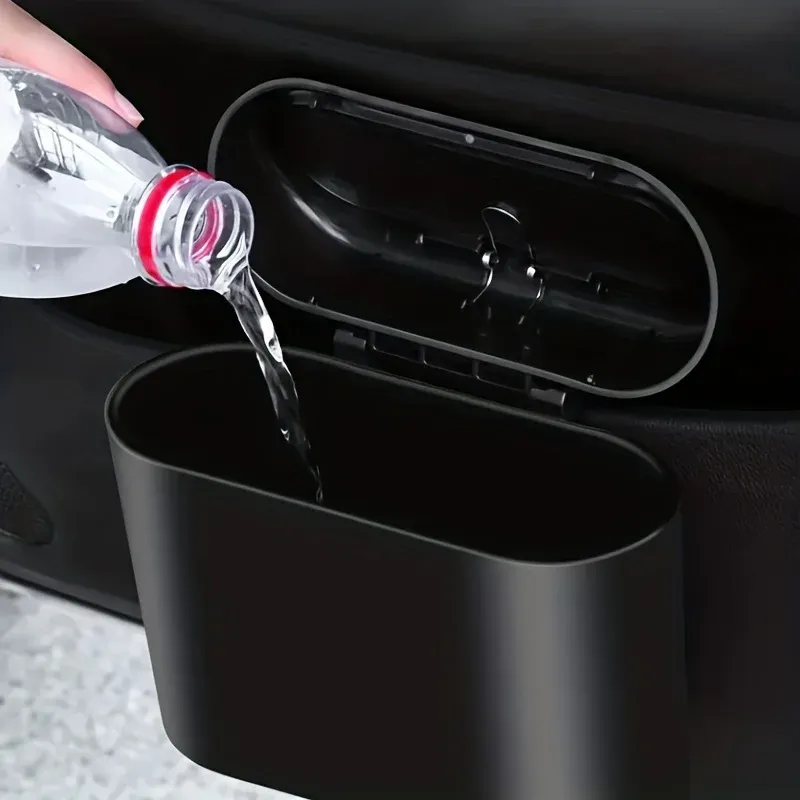 Poubelle de voiture 1 pièce – Mini poubelle et organisateur pour un habitacle propre et bien rangé 2