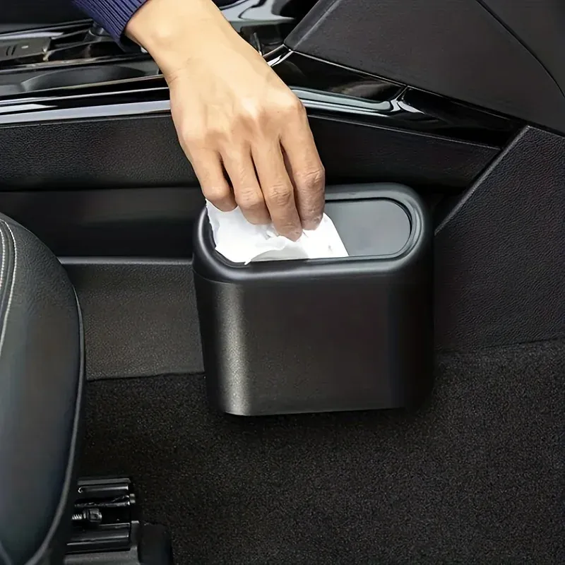 Présentation du design de la poubelle de voiture