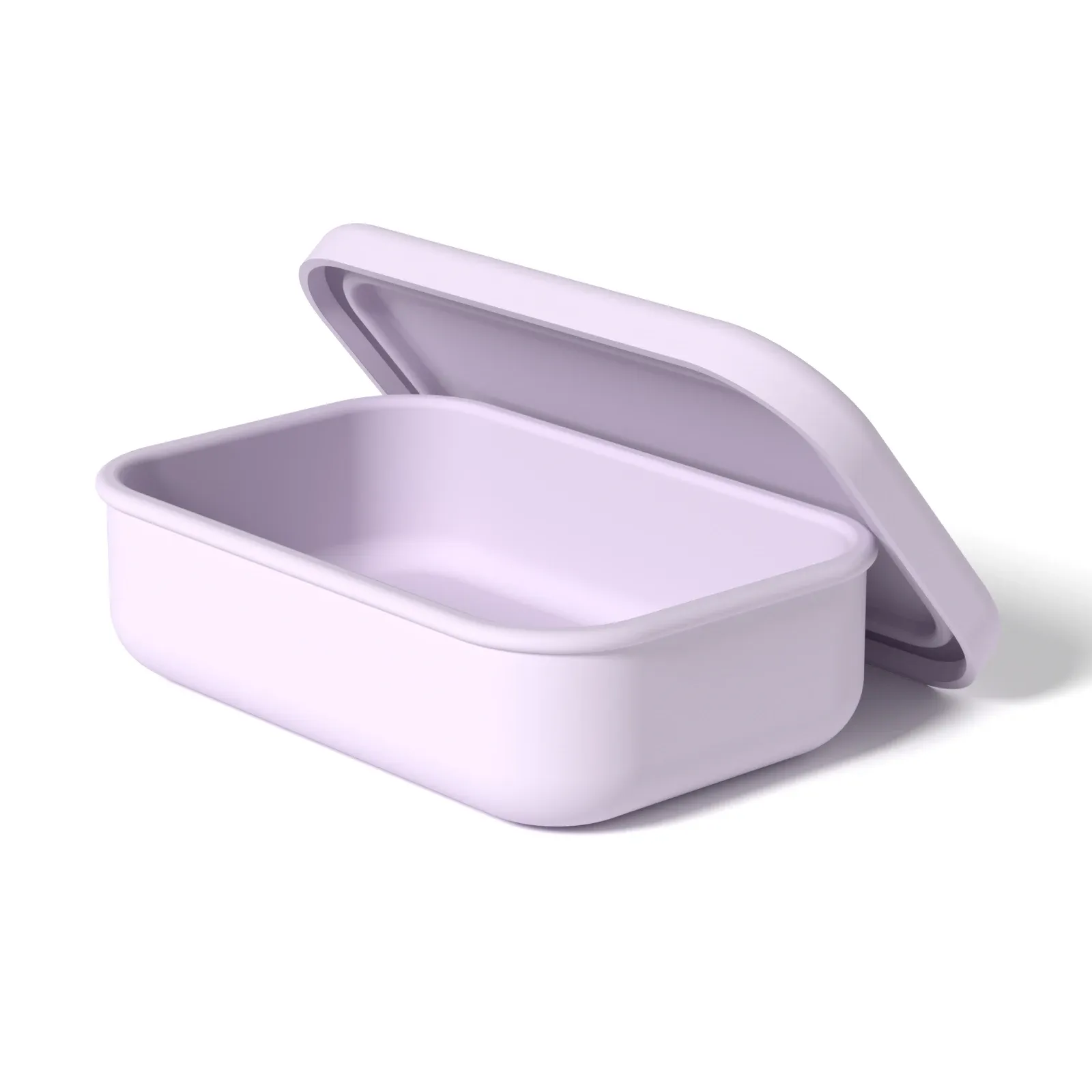 Boîte Bento rectangulaire en silicone avec couvercle, 300 ml / 700 ml 8