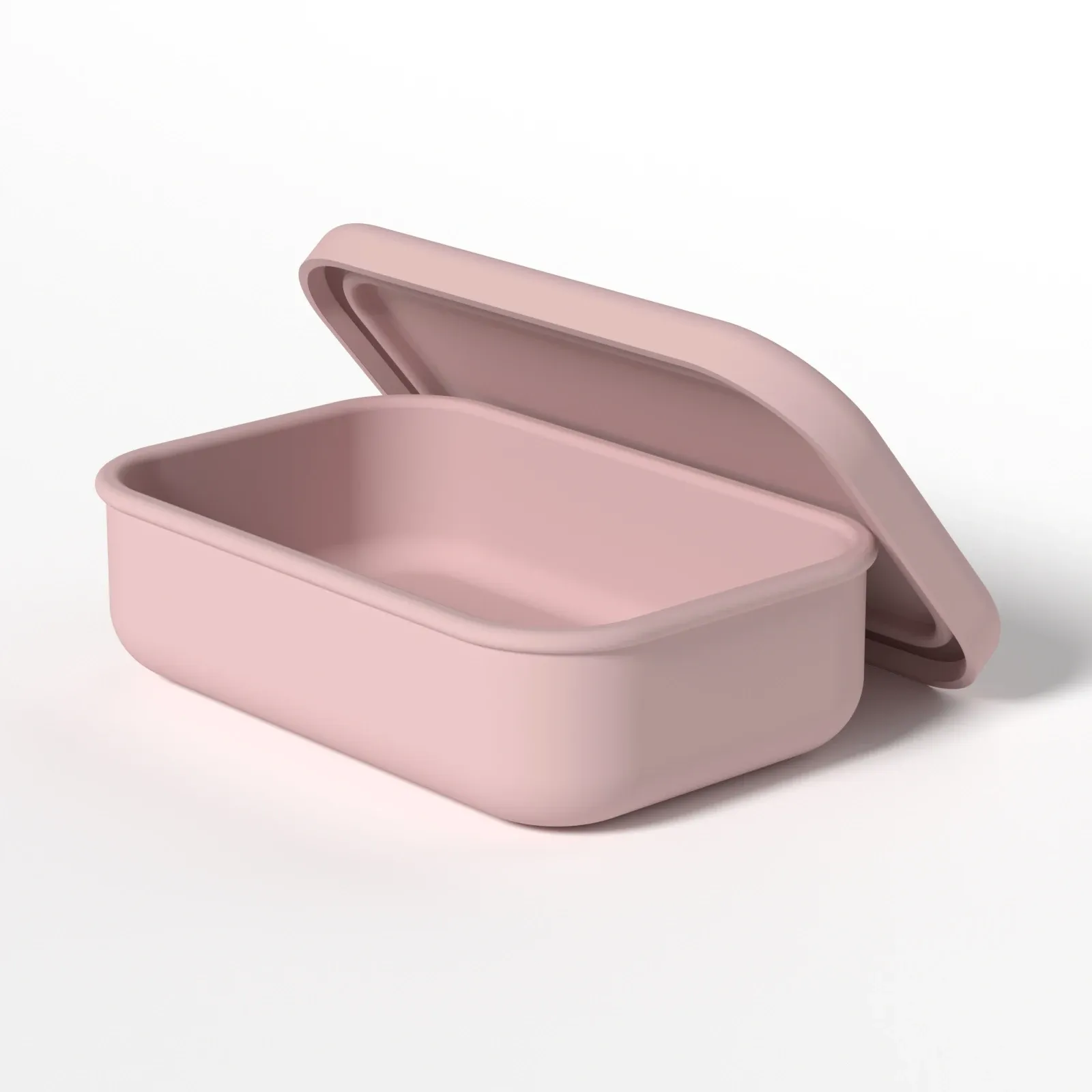 Boîte Bento rectangulaire en silicone avec couvercle, 300 ml / 700 ml 7