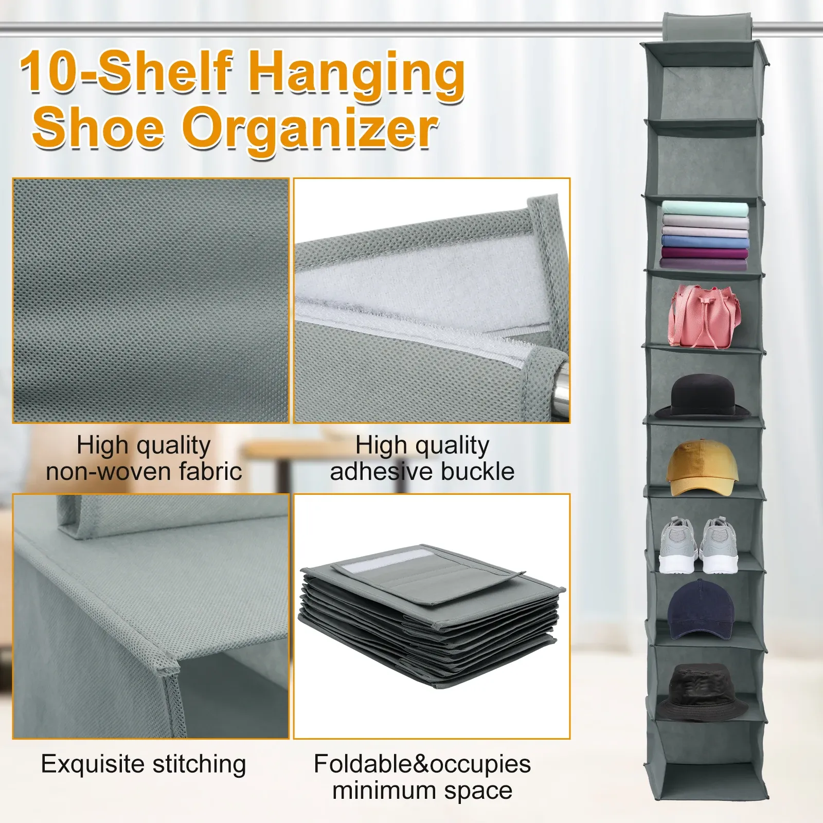 Organisateur de chaussures, vue d'ensemble