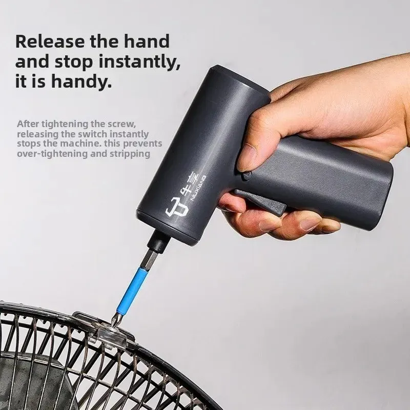 Tournevis électrique rechargeable sans fil compact à couple réglable 4