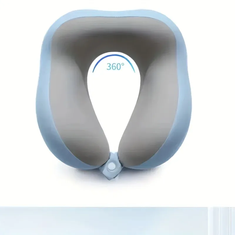 Oreiller cervical en forme de U, utilisation en voyage