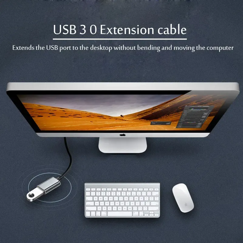 Connecteurs du câble d'extension USB 3.0