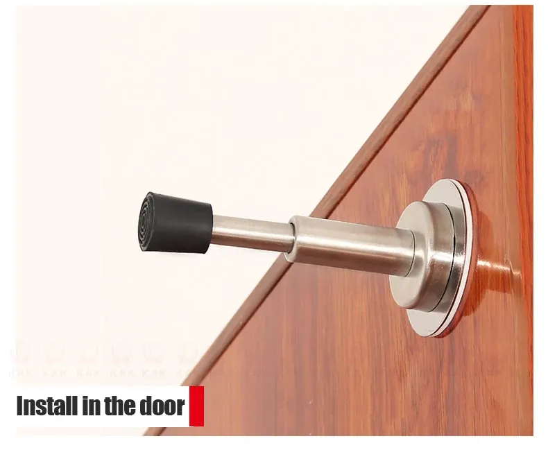 Positions d'installation du butoir de porte