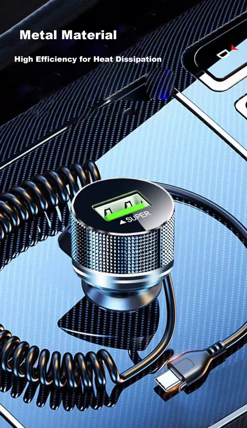 Chargeur de voiture EDEBA, mise en situation
