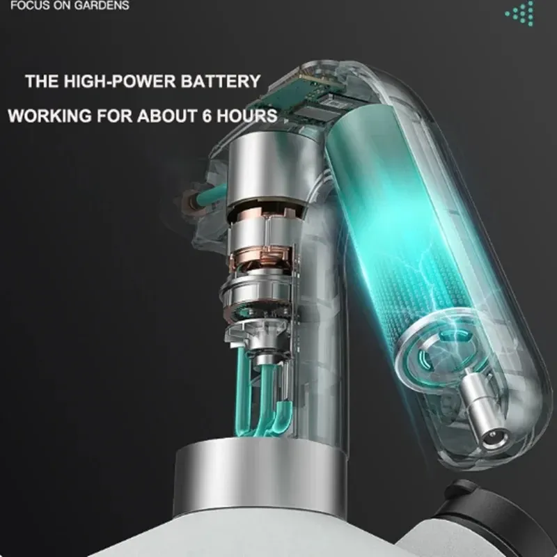Pulvérisateur électrique HOMEFISH 2 L à arrosage automatique, rechargeable par USB 2