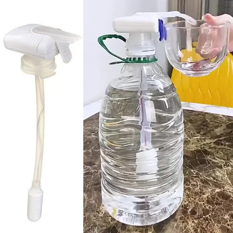 Pompe d'aspiration automatique anti-débordement pour bonbonne d'eau minérale, distributeur de boissons à paille - Image 1