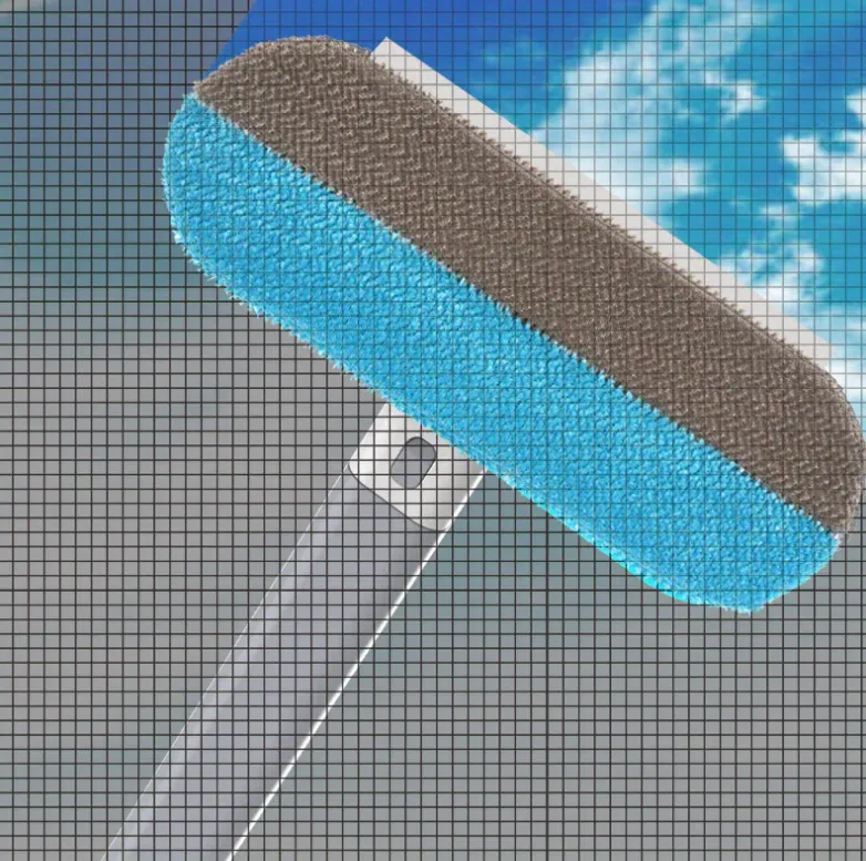 Détail de la brosse multifonctionnelle
