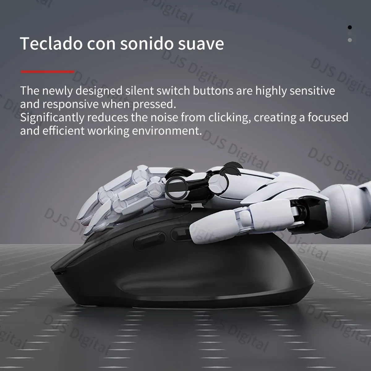 Souris ergonomique sans fil Lenovo rechargeable, double mode Bluetooth / 2,4 GHz, longue autonomie, pour le bureau et le jeu 4
