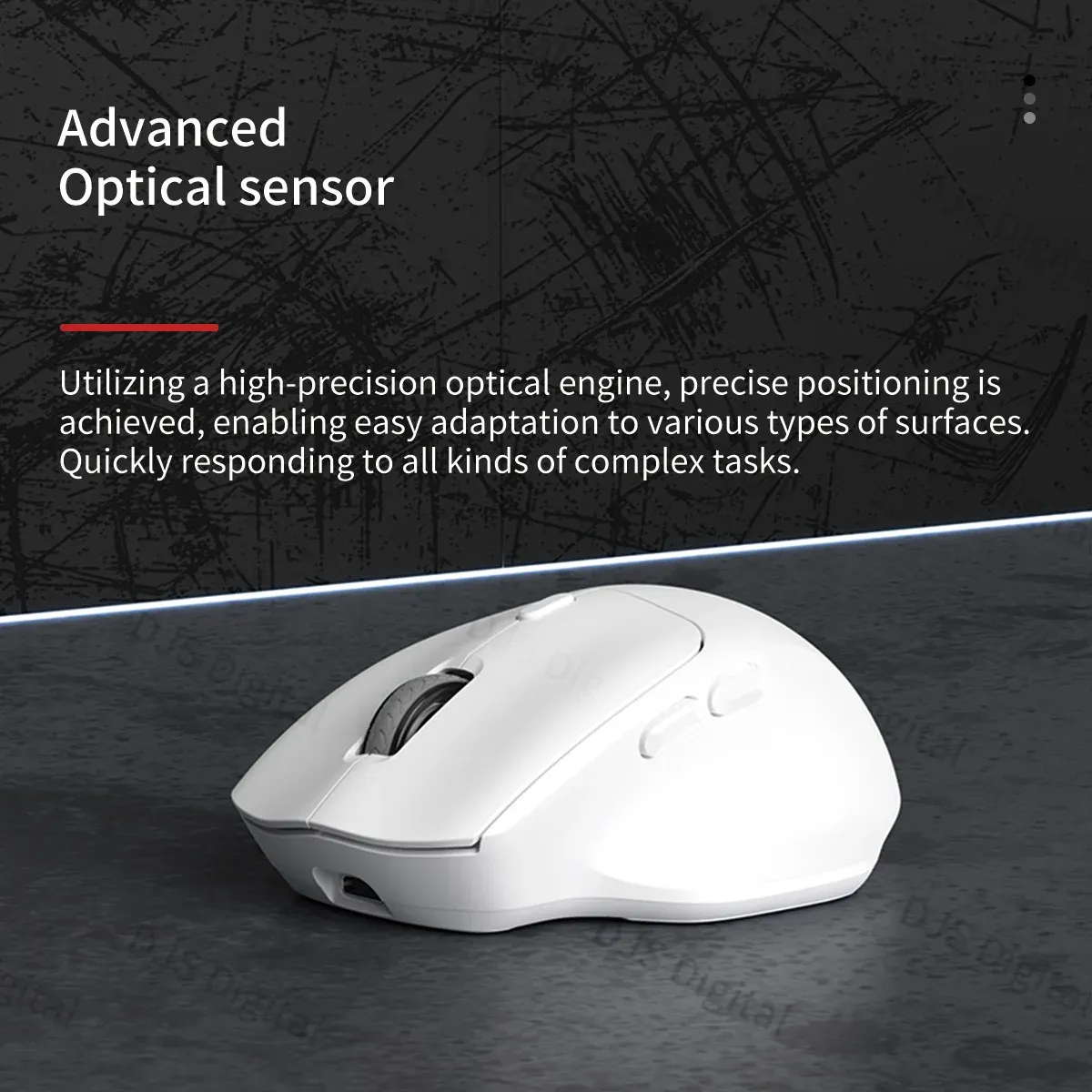 Souris ergonomique sans fil Lenovo rechargeable, double mode Bluetooth / 2,4 GHz, longue autonomie, pour le bureau et le jeu 5