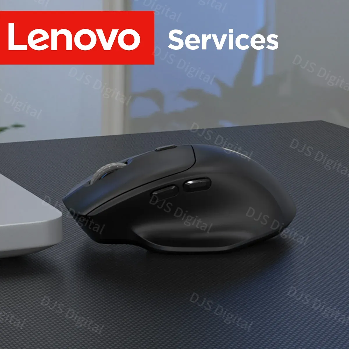 Souris ergonomique sans fil Lenovo, polyvalence