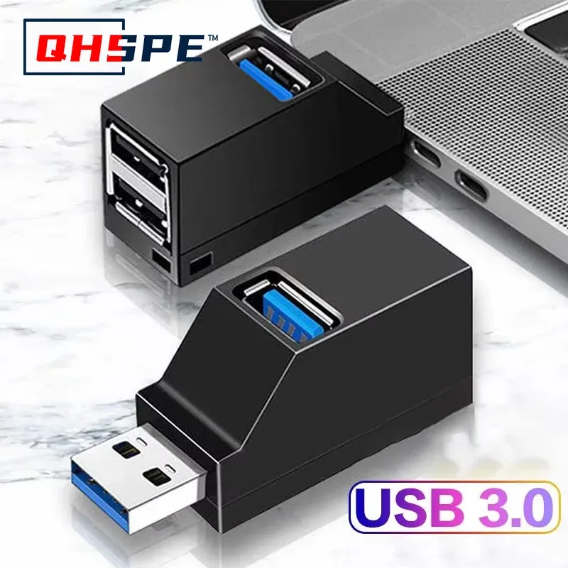 Ce titre est déjà en français. Voici une version plus claire et professionnelle :
Hmm, the user wants only the raw string. Correct output:
Hub USB 3.0 pour ordinateur portable avec lecteur de cartes, 1 à 3 ports, compatible USB 2.0 haute vitesse, mini séparateur