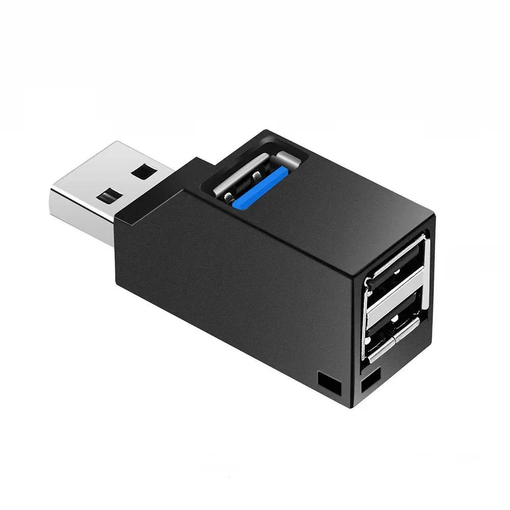 Hub USB 3.0 mini répartiteur 1 vers 3 ports