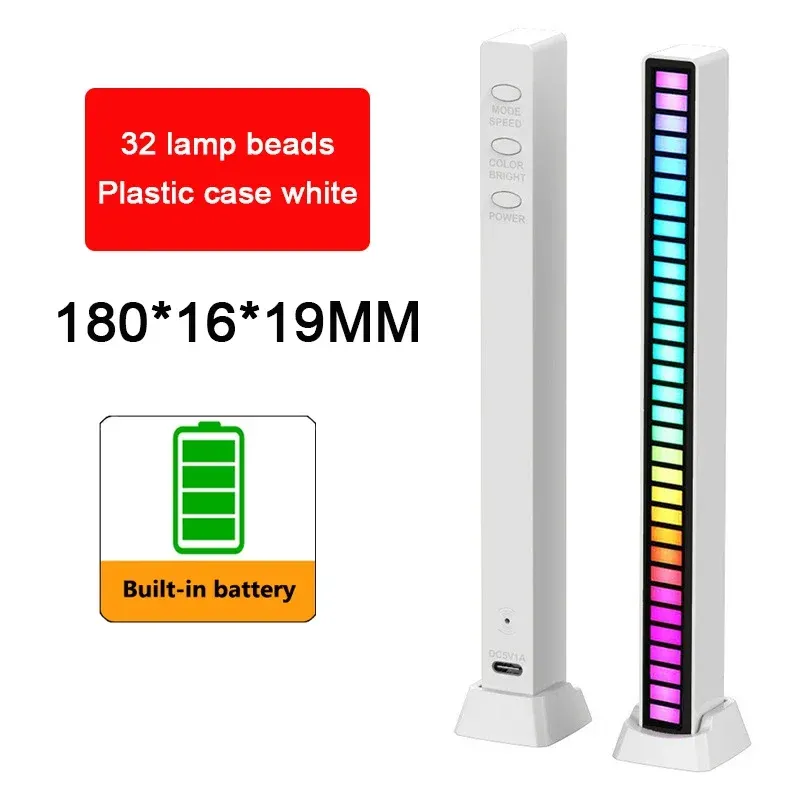 Bande lumineuse LED RGB à synchronisation musicale pour bar, voiture, salon et téléviseur 13