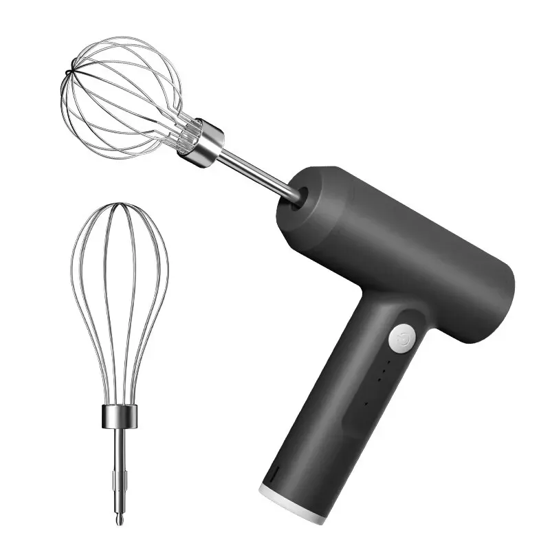 Batteur à œufs électrique sans fil et portable, 3 vitesses, pour pâte à gâteau et crème 9