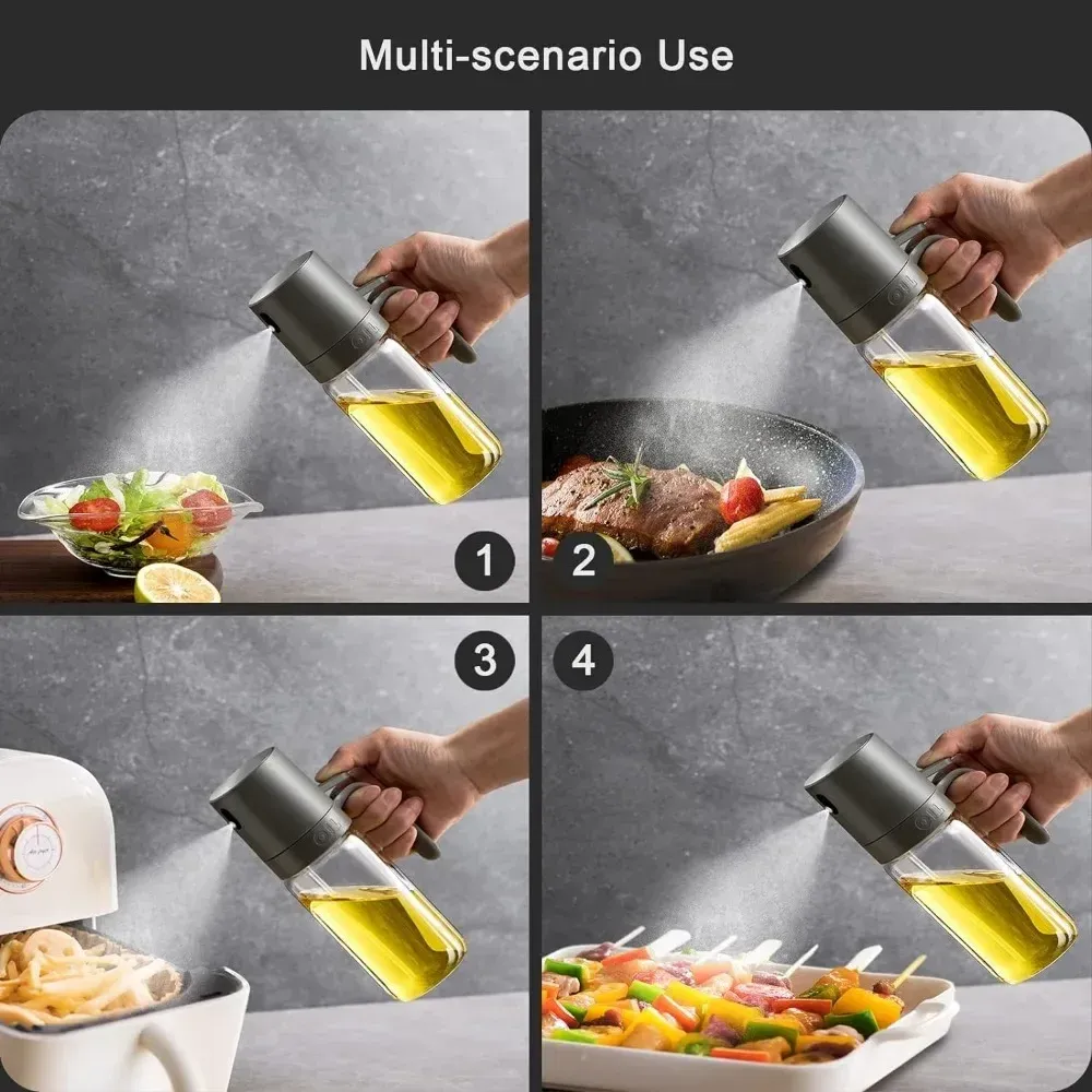 Pulvérisateur d'huile d'olive en verre de 250 ml 6