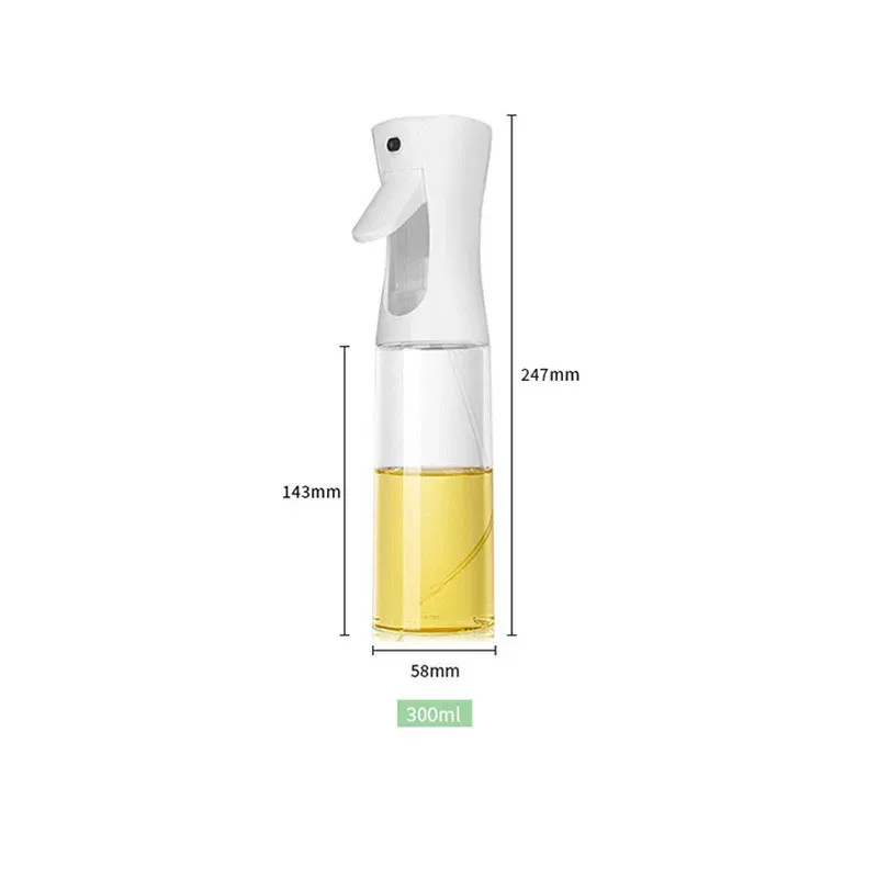 Bouteille d'huile noire de 500 ml avec vaporisateur pneumatique de 200 ml pour la cuisson, le barbecue et le fitness 11