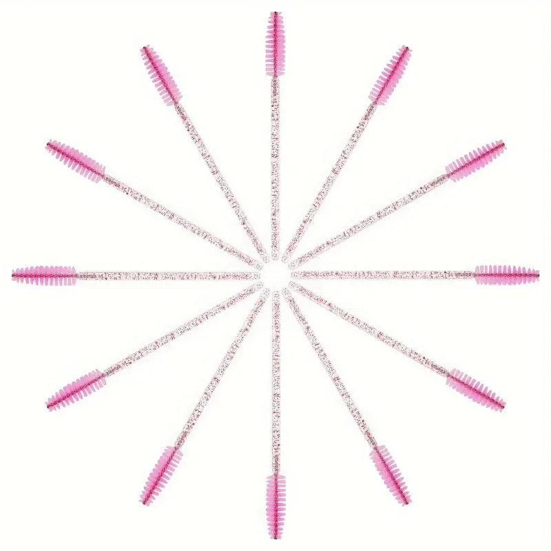 Ensemble de 20 pinceaux pour cils et sourcils – Non imperméable, formule sans ammoniaque, application facile du mascara et des extensions de cils, portable 2