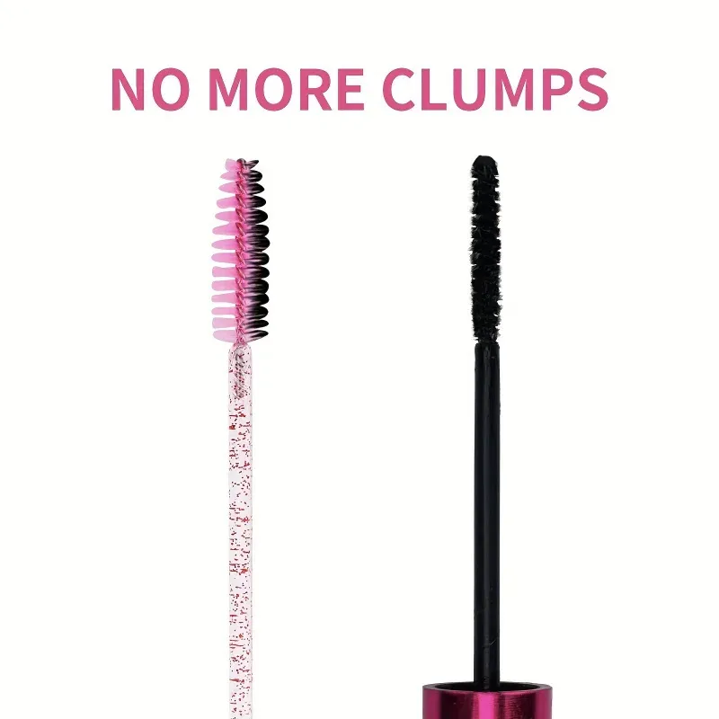 Ensemble de 20 pinceaux pour cils et sourcils – Non imperméable, formule sans ammoniaque, application facile du mascara et des extensions de cils, portable 5