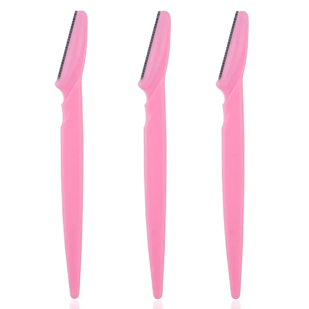 Lot de 3, 4 ou 10 rasoirs à sourcils portables avec lame de sécurité pour femme 19