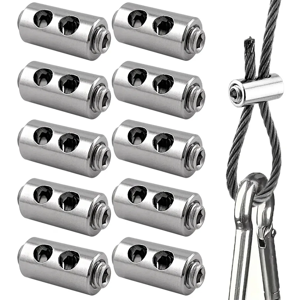 Pince à câble en acier inoxydable, détail du clip