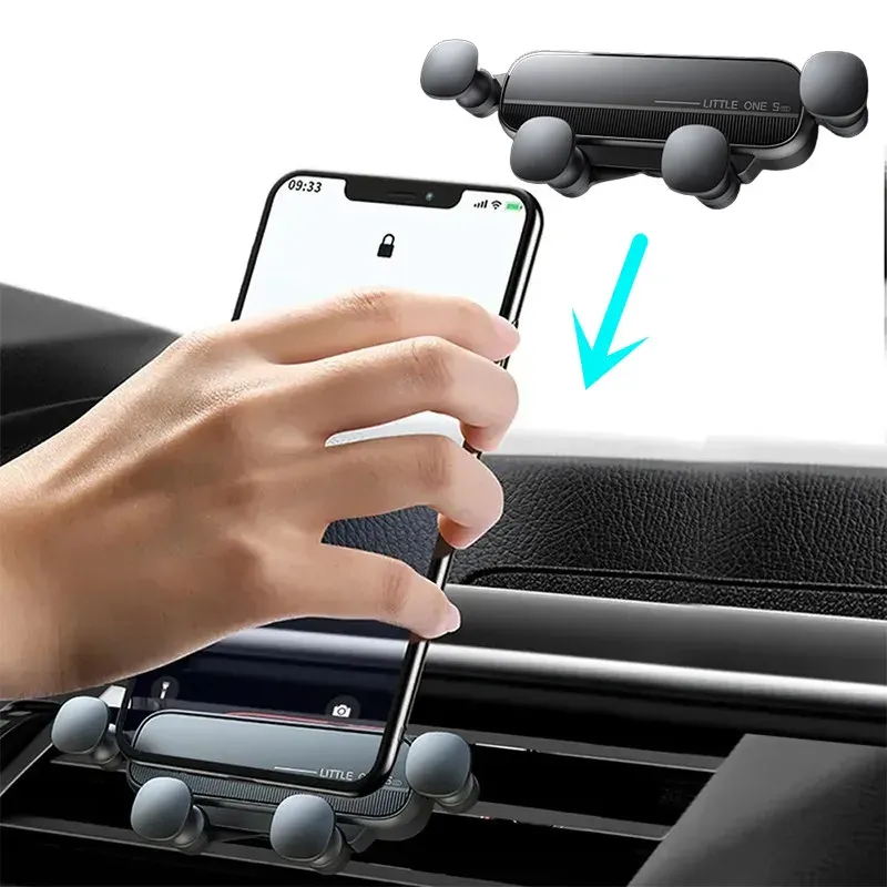 Support de téléphone pour voiture, vue d'ensemble