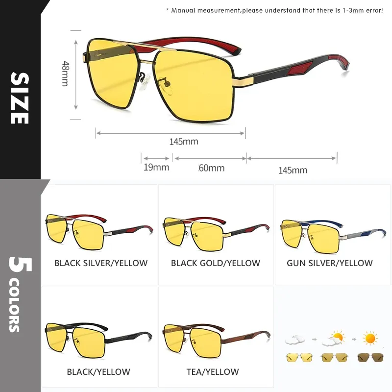 Lunettes photochromiques en lumière vive