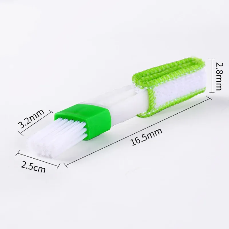 Brosse de nettoyage pour sorties de climatisation de voiture, dépoussiéreur multi-usages 6