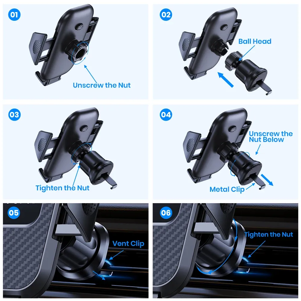 Support de téléphone TOPK pour voiture, en usage quotidien