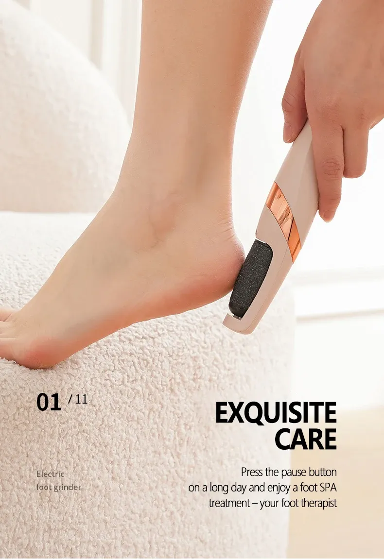 Appareil de soin des pieds en situation