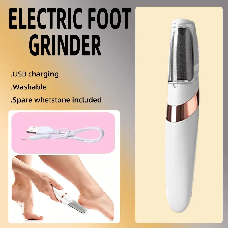 Appareil électrique portable pour l'élimination des callosités et des peaux mortes des pieds 7