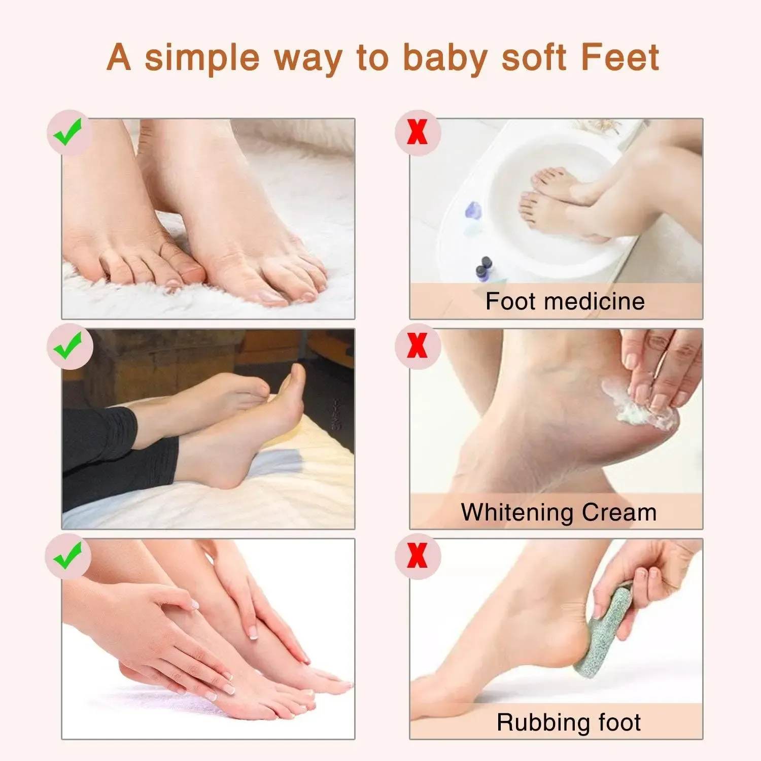 Chaussettes exfoliantes pour les pieds, masque anti-callosités et peaux mortes, soin des pieds 2