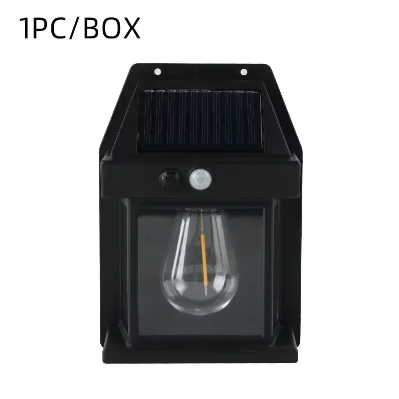 Lampe murale solaire LED 100 LED à détecteur de mouvement, étanche, pour extérieur, jardin et garde-corps 8